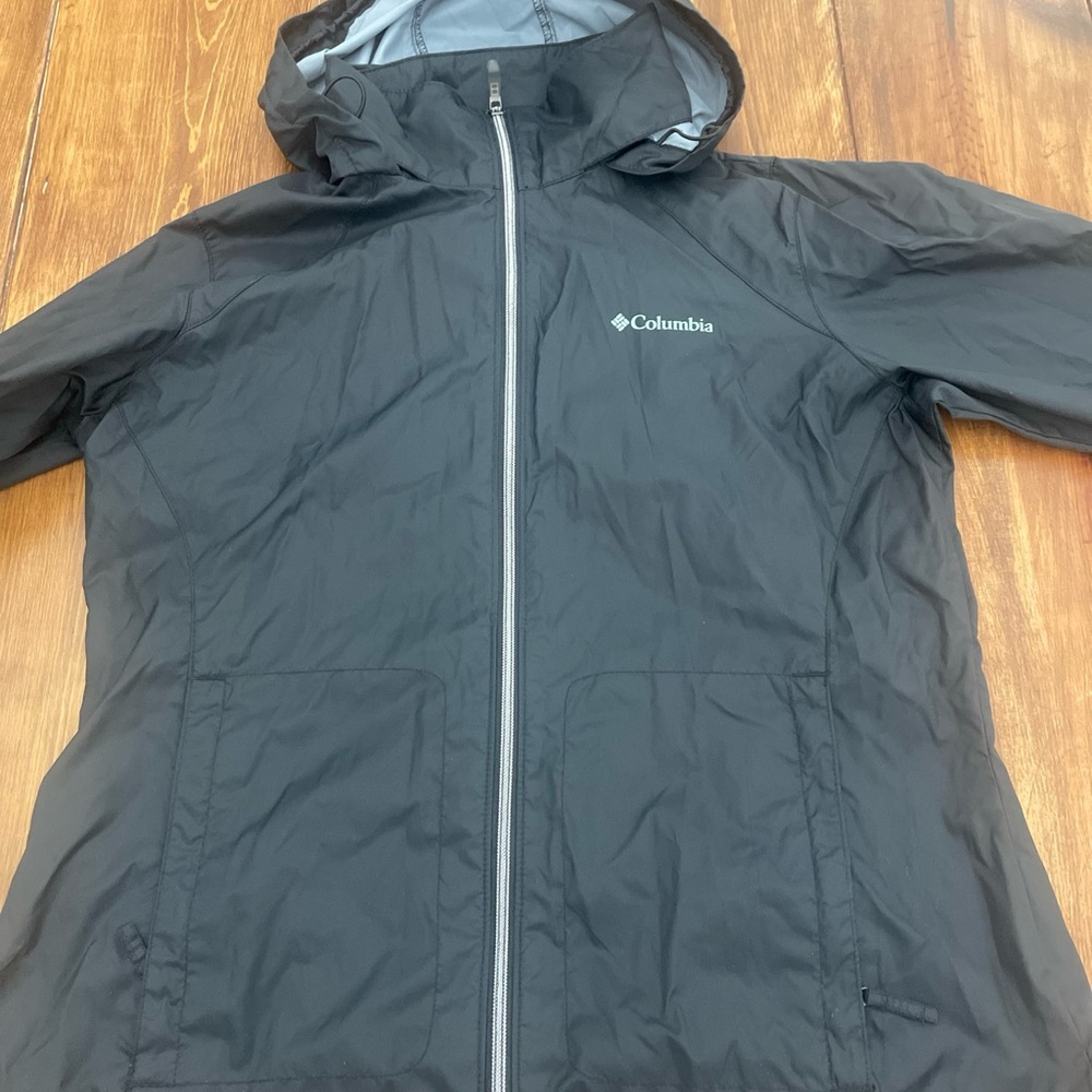 Columbia windbreaker zip up jacket